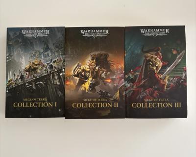 Black Library Warhammer The Horus Heresy Siege of Terra Collection I II III