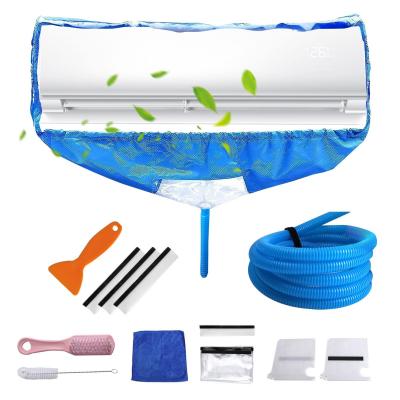 Couverture Nettoyage de Climatiseur, Kit de Nettoyage Split   Accessoires Bleu
