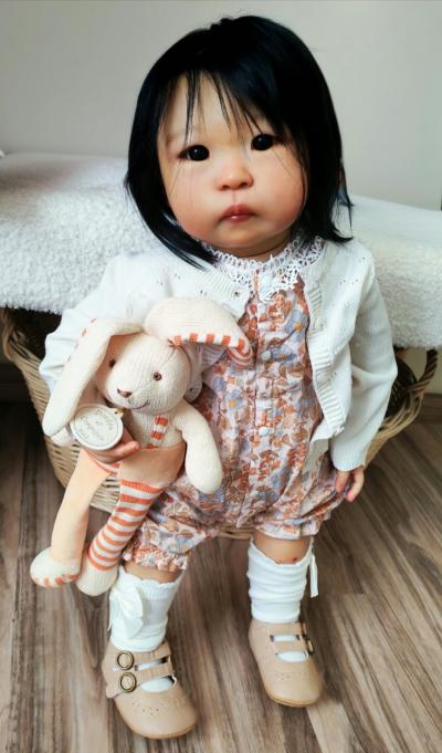 reborn asiatique   poup�e r�aliste toddler reborn doll   Tr�s bon �tat
