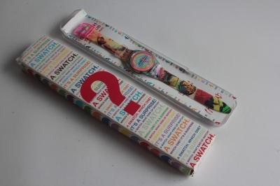 SWATCH Watch Gent Postcard GN127 1993 (66111)