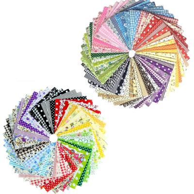 Bundle en Tissu Patchwork Color� de 60 PCS pour la Couture Coton   10x10 cm