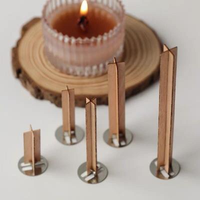 10 Ensembles 20 120   10MM Croix Grandes M�ches en Bois pour la Fabrication de