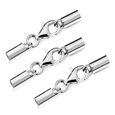 My Bead 3 Pi�ces Kits de Montage � 3.5 mm Argent 925 Fermoirs Mousqueton et
