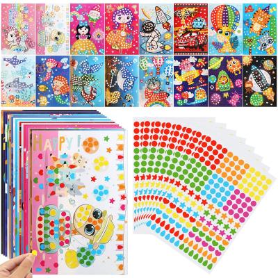 16 Pcs Kit d'Artisanal de Mosa�ques Collantes Autocollants Mosa�que   [Various]