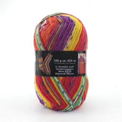 Pelote de Laine de Chaussettes en Nylon M�lang� de Couleurs Assorties