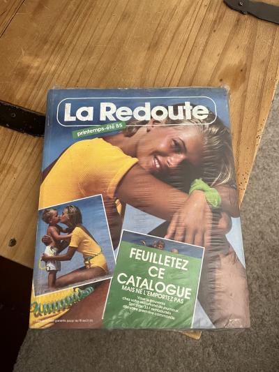 Ancien catalogue la REDOUTE printemps �t� 1985 neuf sous blister