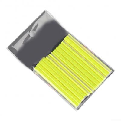 Lot de 12 Clips R�fl�chissants pour Rayons de V�lo pour une Meilleure   Jaune