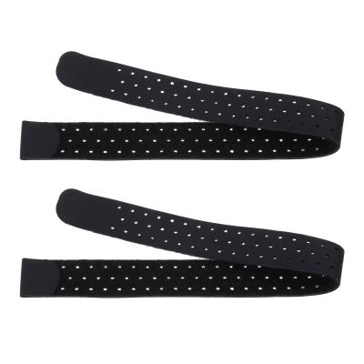 Lot de 2 Bracelets �lastiques R�glables et Respirants pour Moniteur de   0 Noir