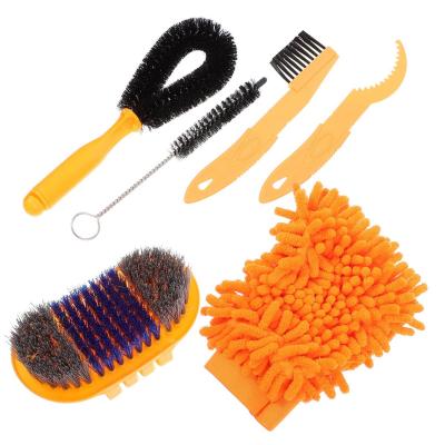 Lot de 6 Kits de Nettoyage pour Cha�ne de V�lo Pneus Pignons Coins de V�lo