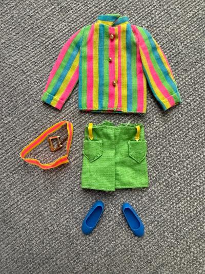 Vintage Barbie Ancienne Skipper HOPSCOTCHINS Poup�e Mannequin Mattel 1969