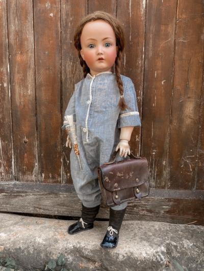 Barboteuse Enfant Habits V�tements Poup�e Ancienne