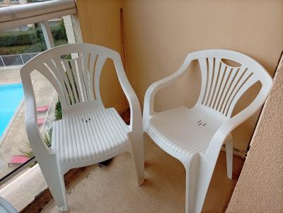 Lot de 2 chaises de Jardin