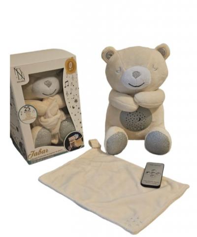 Veilleuse Coran Jabar l'Ourson Peluche Musulmane D�tecteur de Pleurs B�b� Etoile