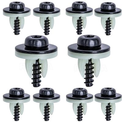 Rexka T30 Torx Engine Splash Shield Screws & Grommets for Ford F 150 Escape