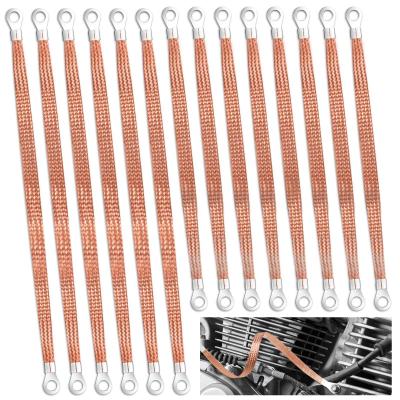 Draupnir Universal Automotive Ground Strap Kit, Braided Copper Engine Ground