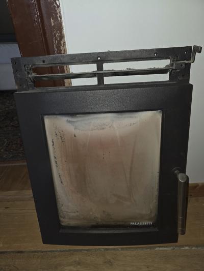 vitre d'occasion pour poele pellets avec face avant integr�e