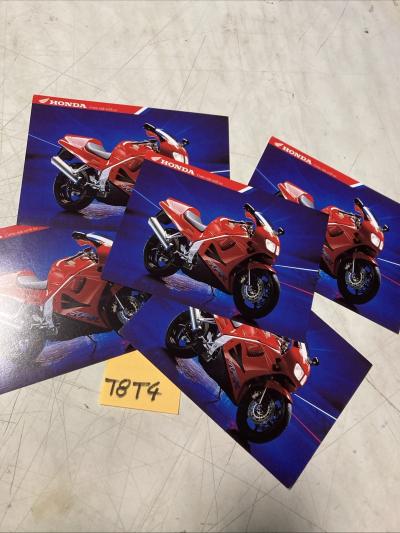 Honda VFR750F Motorcycle Postcard Lot Of 5 CP VFR750 F VFR 750 Collection