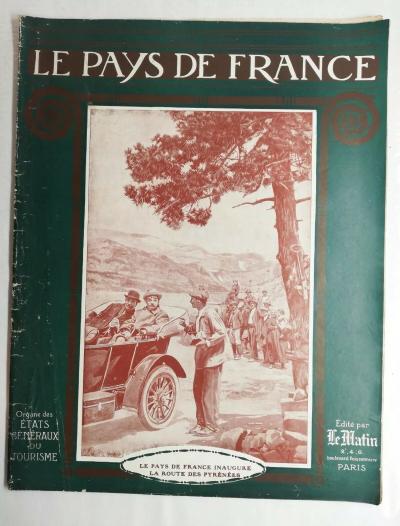 N2 Le Pays de France 1�re ann�e N�3 10 juillet 1914 Route des Pyr�n�es
