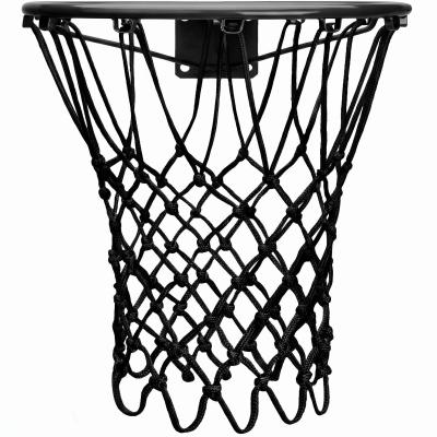Filet de Basket ball Ext�rieur avec 12 Boucles pour Taille Standard   Noir Nylon