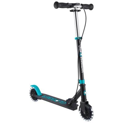 Flow Element Junior Lights Trottinette 2 Roues Pliable   Bleu Turquoise