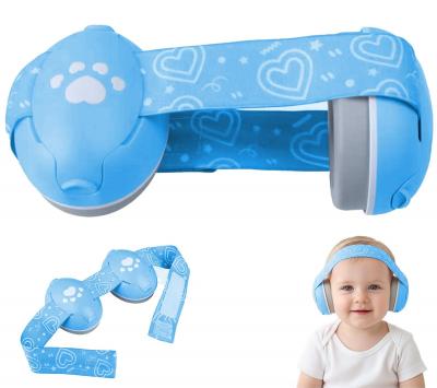 Casque Anti Bruit pour Bebe Protection Auditive Bleu