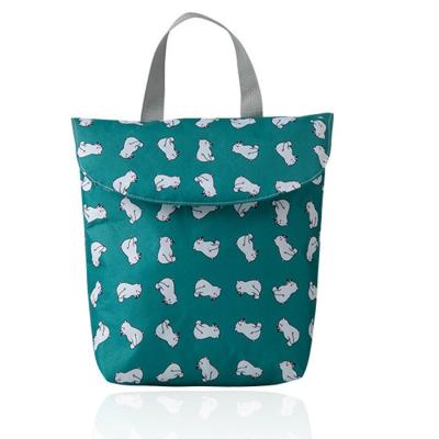 19 x 26cm Sac a Couches Bebe Lavables Bleu Polyester EBH2310I013