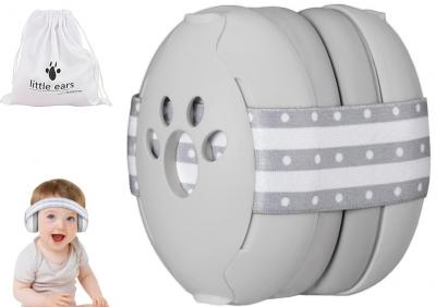 Casque Anti Bruit Bebe Certifi�e CE Protection Auditive Gris Plastique Mousse