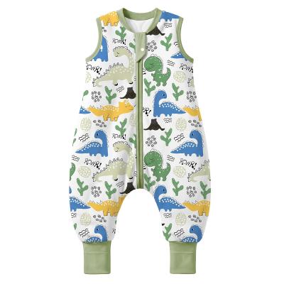 Gigoteuse d'Hiver pour B�b� avec Pieds 2,5 Tog 85 95cm-18 36 Green Dinosaur