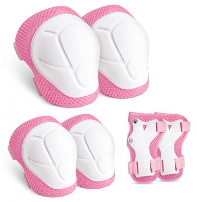 Protection Roller Enfant 6 In 1 Protection Convient   Noir Vert