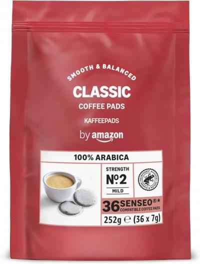 Dosettes de Caf� Classiques 100% Arabica Compatible Machine Senseo 36 Unit�s