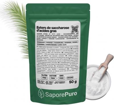 ESTER DE SACCHAROSE 50 Gr   Id�al Pour Les Glaces Et Sorbets   �mulsifiant