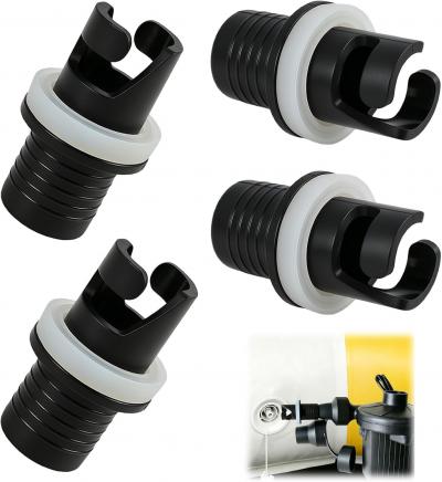 4 PCS Adaptateur De Tuyau Pour Pompe � Pied Bateau, Pour Paddle Kayak Cano�, Emb