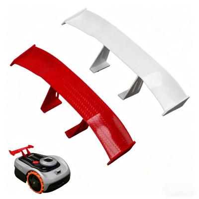 Mini Ailerons Auto adh�sifs pour Robot Tondeuse Worx Rouge - Blanc Lot de 2