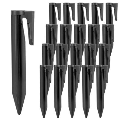 Piquets de Terre 20 pour Tondeuse Robot Sardines de Fixation en Plastique