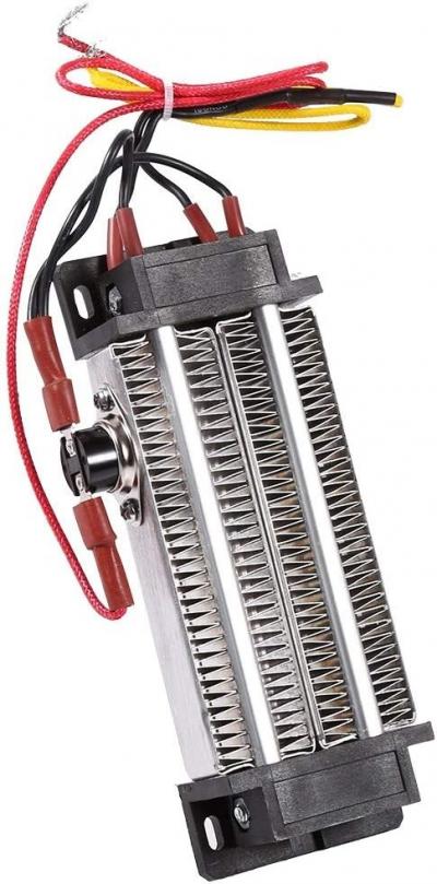 Chauffage C�ramique PTC Thermostatique AC 220v 500w Radiateur Aluminium Haute Pu