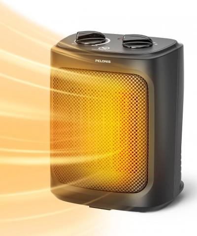 Radiateur soufflant c�ramique PELONIS 2000W chauffage �lectrique mini d'appoint