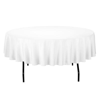 GDMPRD70W Nappe Polyester Blanc Linge Table Literie Maison Ameublement