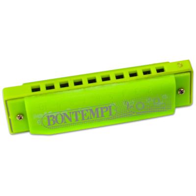 ICOM Harmonica 10 Note avec �tui Multicolore �dition Italienne Plastique