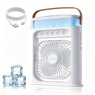 Climatiseur Mobile Portable 4 en 1 Refroidisseur d'Air Blanc