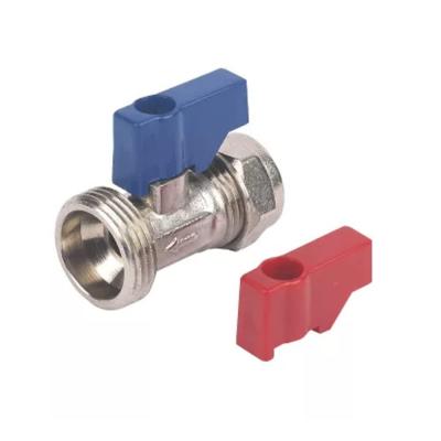 NPH Connecteur de Valve de Robinet Droit pour Machine � Laver Argent� Laiton