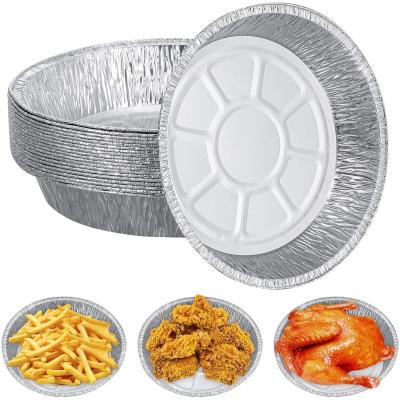 Doublures Rondes en Aluminium pour Friteuse � Air Silver NP2405120237 Lot de 20