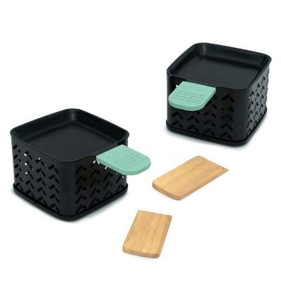 Raclettes � la Bougie Cheese'Up Fromage Fondu en 2 Minutes M�tal Lot de 2