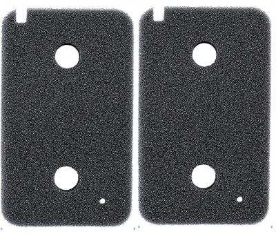 Filtres pour S�che linge Miele 9499230 � Pompe � Chaleur Noir Lot de 2