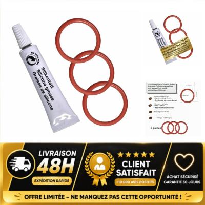 Kit entretien joints silicone et graisse pour machine � caf� DeLonghi