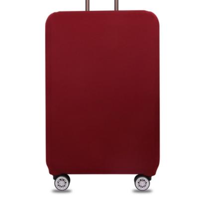 Monochrome Housse de Valisse Bagage M 22 24 Inch Luggage Vin Rouge