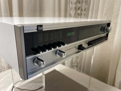 Tuner Hi Fi Vintage Dual CT 19   Silver & Blanc   Enti�rement test�