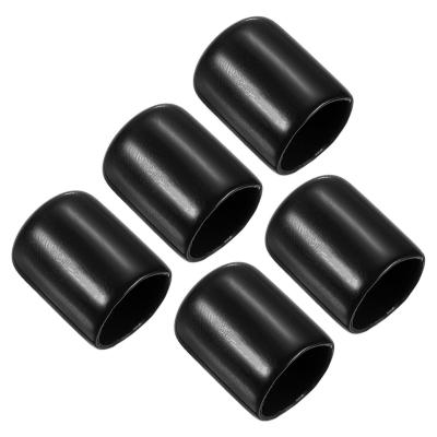 14mm Couverture de Pointe de Piscine 5Pcs Protecteur de Queue Noir