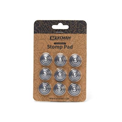 Rivets Coniques � 4 Couches de Diam�tre 20 cm en Aluminium Gris Lot de 9