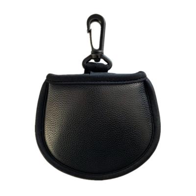 Sac de Nettoyage 1 Pi�ce de Golf en Cuir PU Noir