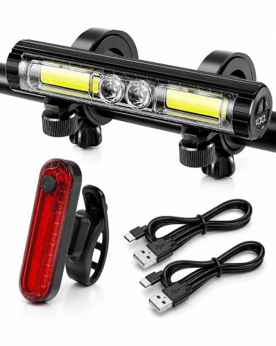 Lumiere Velo LED Puissantes Rechargeable USB Noir MY19 �clairage